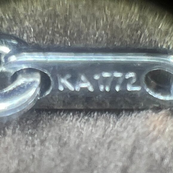 3D Heart Dichroic Glass Pendant • Black Silver Gold • 925 Italian Chain - Picture 10 of 11